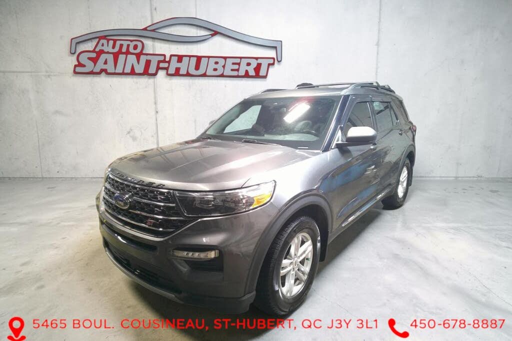 Gray 2020 Ford Explorer SUV / Crossover All-Wheel Drive Automatic