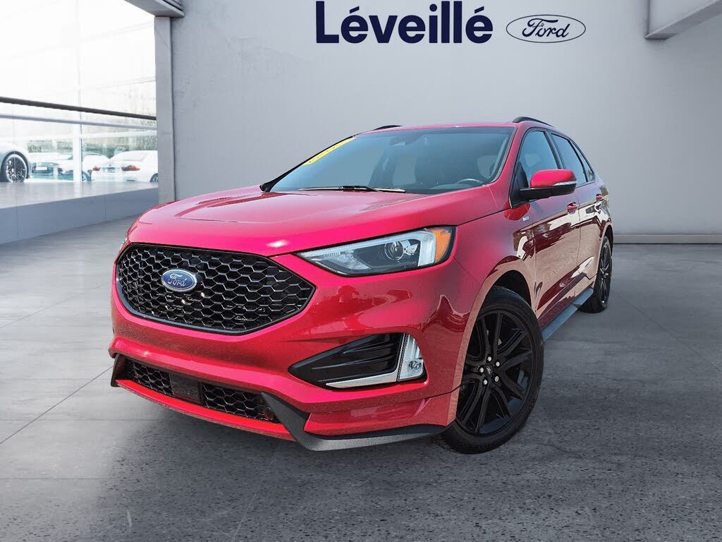 Red 2020 Ford Edge SUV / Crossover All-Wheel Drive Automatic