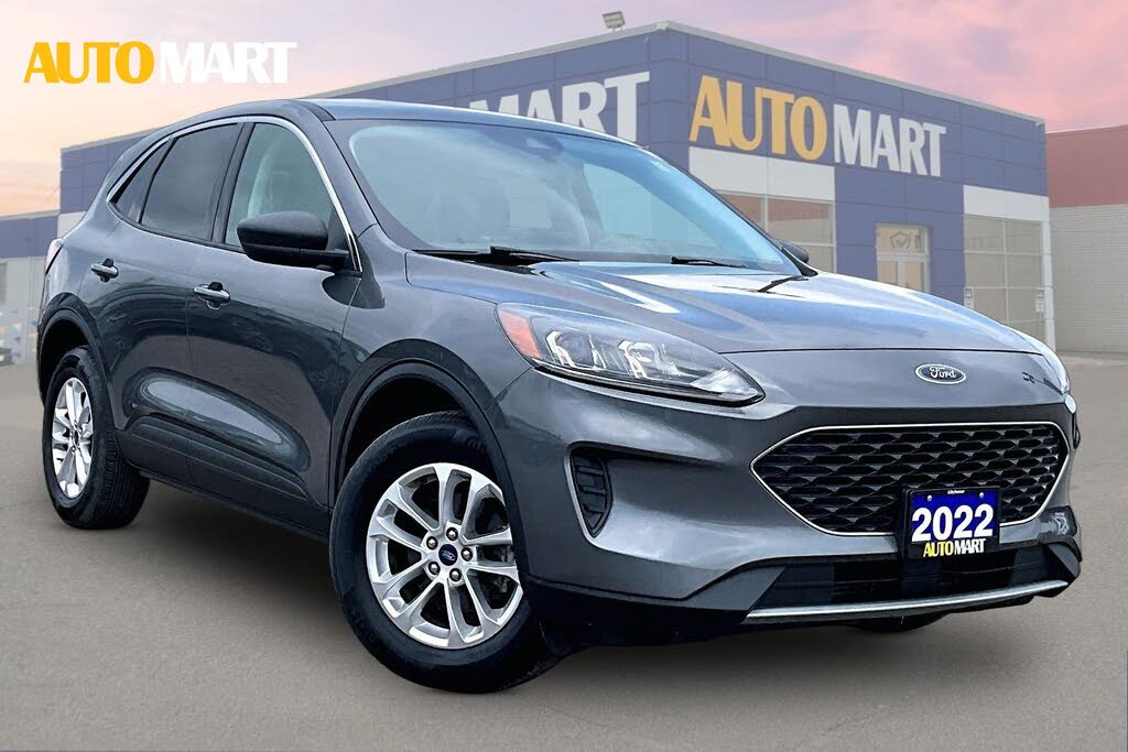 Gray 2022 Ford Escape SUV / Crossover All-Wheel Drive Automatic