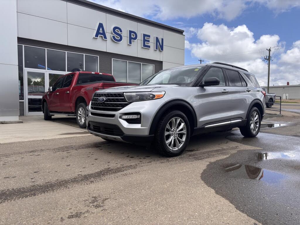 Silver 2020 Ford Explorer SUV / Crossover All-Wheel Drive Automatic