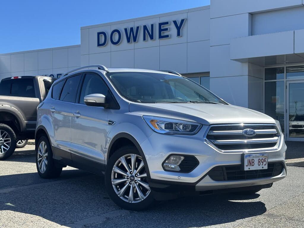 Silver 2017 Ford Escape SUV / Crossover All-Wheel Drive Automatic