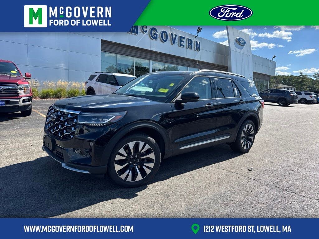 Black Metallic 2026 Ford Explorer SUV / Crossover All-Wheel Drive Automatic