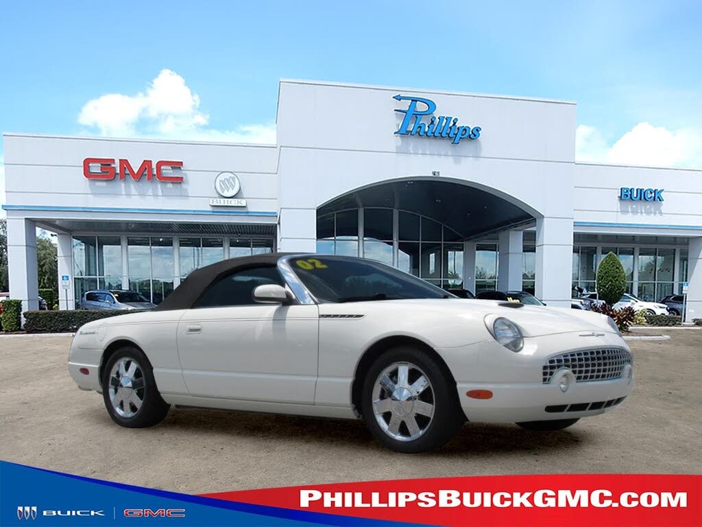 2002 Ford Thunderbird Blanco (Whisper White) Descapotable Tracción trasera Automática