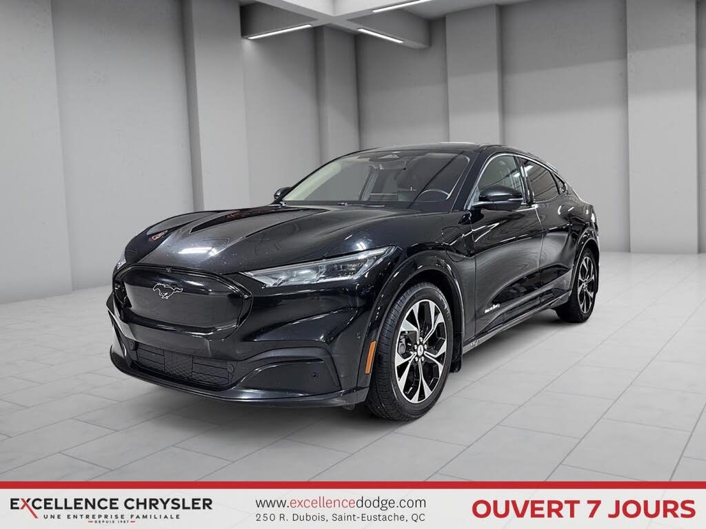 Black 2023 Ford Mustang Mach-E SUV / Crossover All-Wheel Drive Automatic