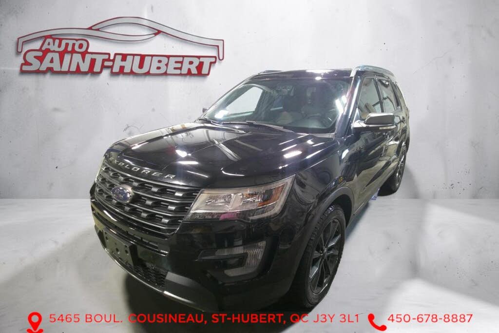 Black 2017 Ford Explorer SUV / Crossover All-Wheel Drive Automatic