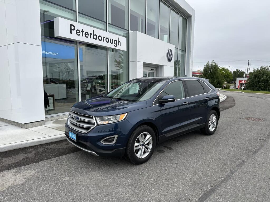 Blue 2017 Ford Edge SUV / Crossover All-Wheel Drive Automatic