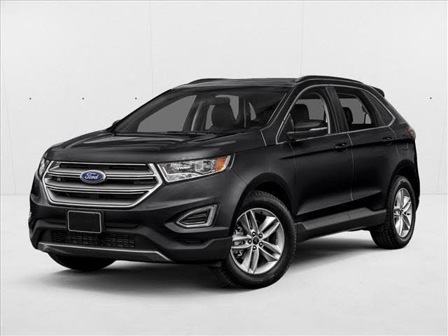Shadow Black 2018 Ford Edge SUV / Crossover All-Wheel Drive 6-Speed Automatic