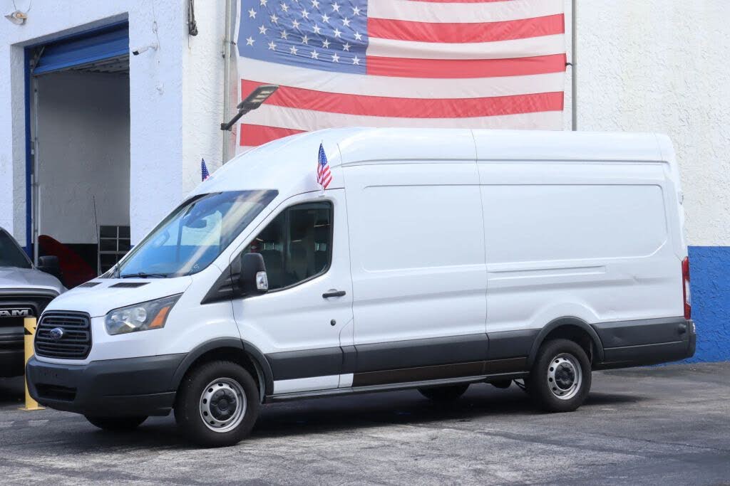  2016 Ford Transit Cargo 350 3dr LWB High Roof Extended with Sliding Passenger Side Door   