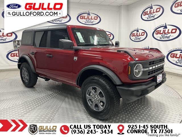 Ruby Red Metallic Tinted Clearcoat 2026 Ford Bronco SUV / Crossover Four-Wheel Drive Automatic