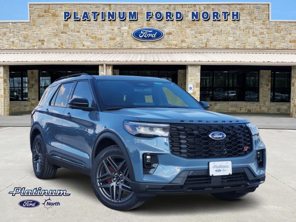 Vapor Blue Metallic 2026 Ford Explorer SUV / Crossover All-Wheel Drive Automatic