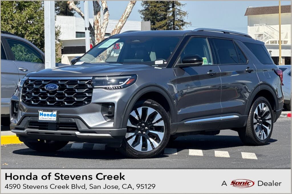 Gray 2025 Ford Explorer SUV / Crossover All-Wheel Drive Automatic