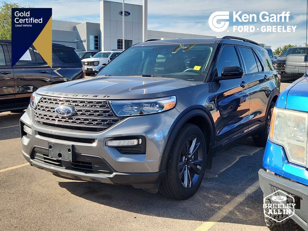 Gray 2024 Ford Explorer SUV / Crossover All-Wheel Drive Automatic