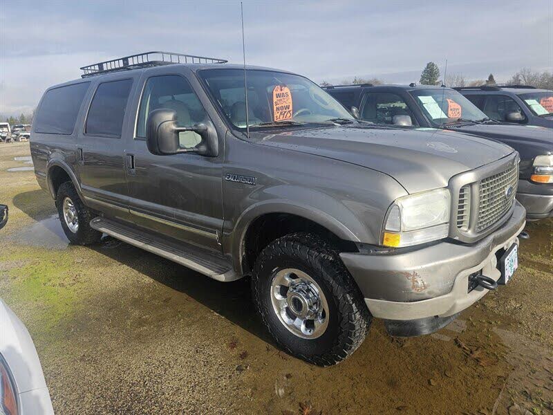Aspen Green Metallic 2003 Ford Excursion SUV / Crossover Four-Wheel Drive Automatic
