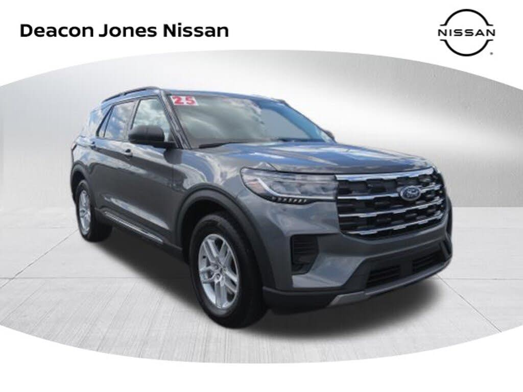 Gray 2025 Ford Explorer SUV / Crossover Rear-Wheel Drive Automatic