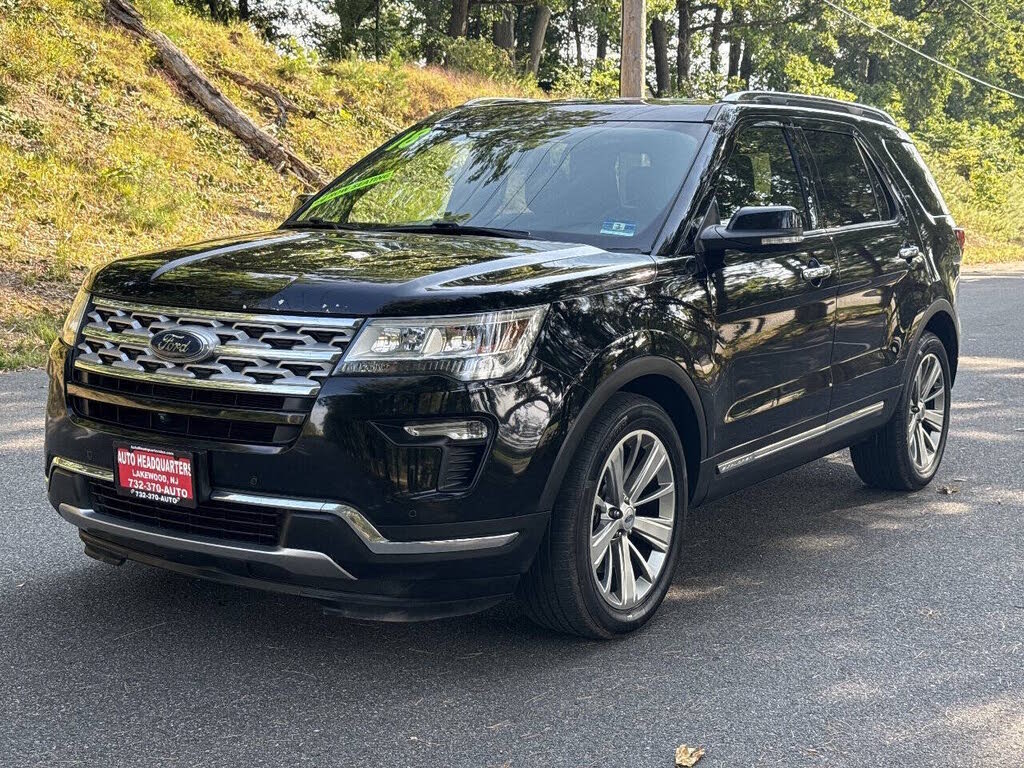Shadow Black 2018 Ford Explorer SUV / Crossover Front-Wheel Drive 6-Speed Automatic