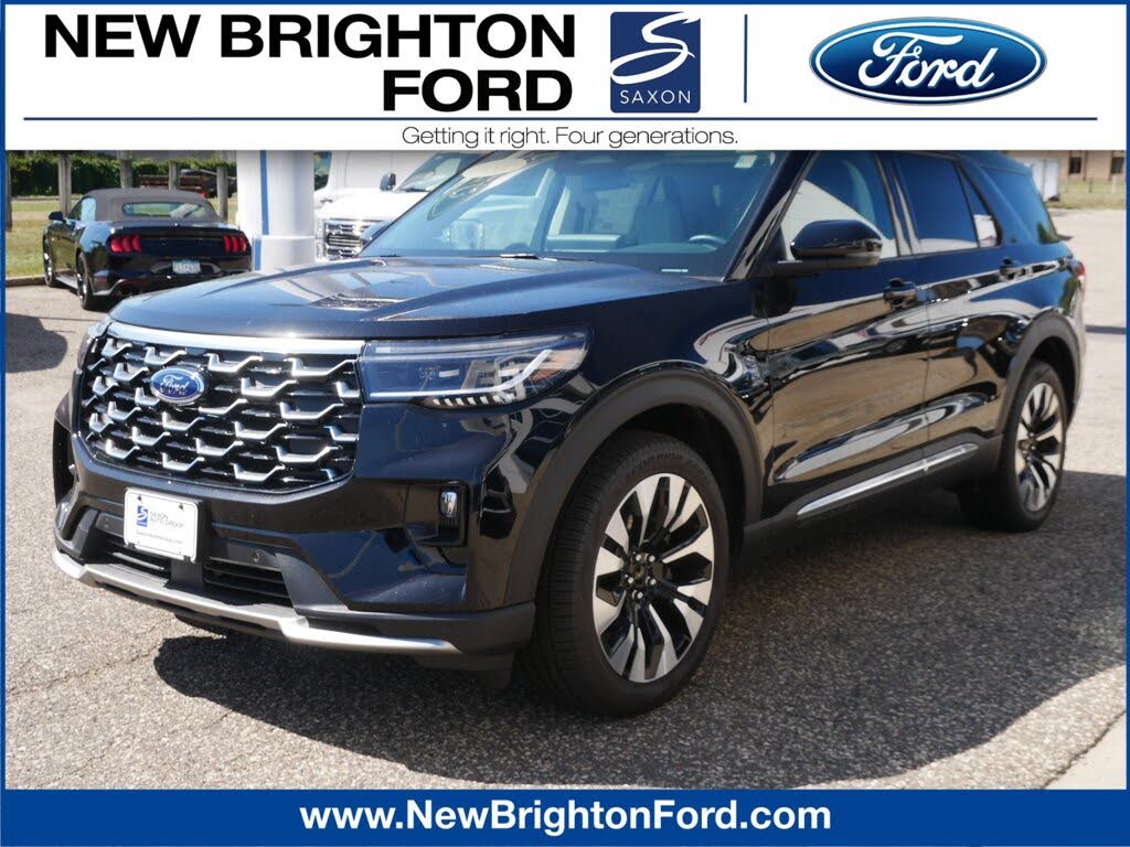 Black 2026 Ford Explorer SUV / Crossover All-Wheel Drive Automatic
