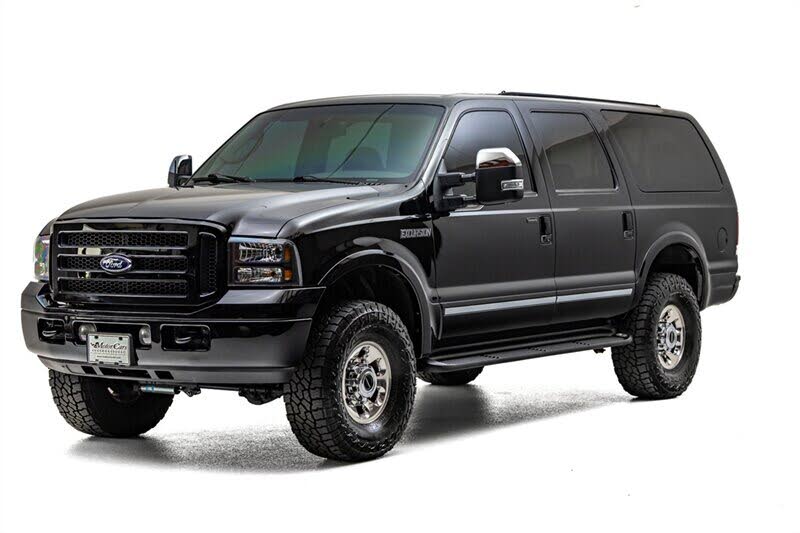 Black Clearcoat 2005 Ford Excursion SUV / Crossover Four-Wheel Drive Automatic