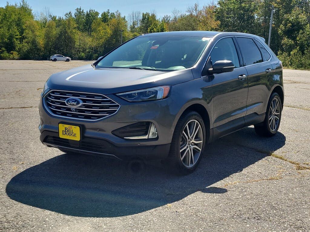 Gray 2024 Ford Edge SUV / Crossover All-Wheel Drive Automatic