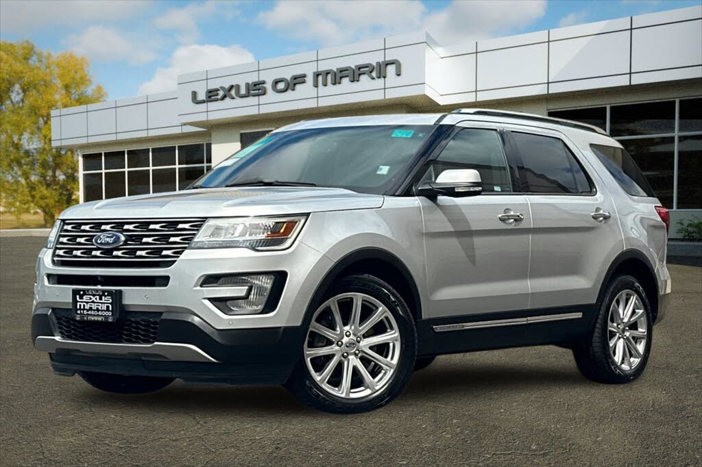 Silver 2016 Ford Explorer SUV / Crossover All-Wheel Drive Automatic