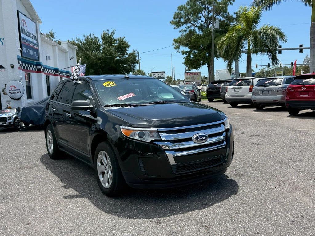 Black 2014 Ford Edge SUV / Crossover Front-Wheel Drive 6-Speed Automatic