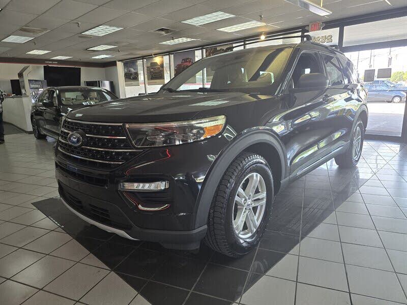 Atlas Blue 2020 Ford Explorer SUV / Crossover All-Wheel Drive Automatic