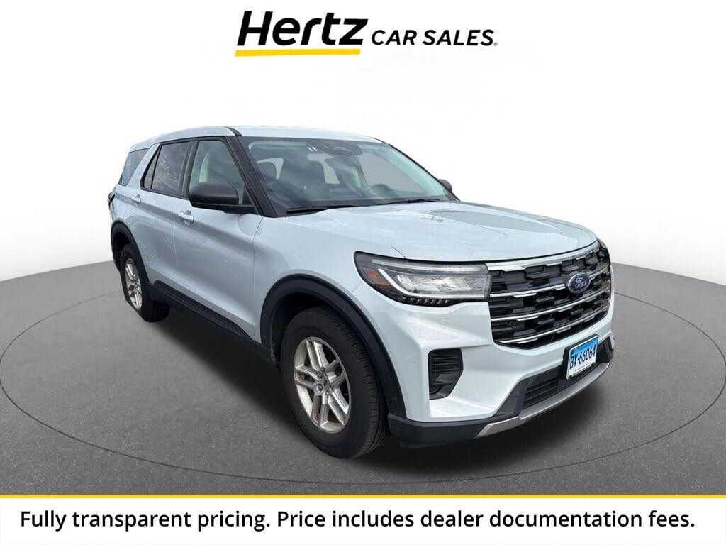 White 2026 Ford Explorer SUV / Crossover All-Wheel Drive Automatic