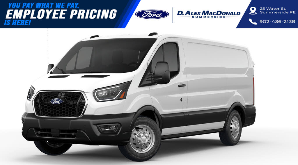 OXFORD WHITE 2026 Ford Transit Cargo Van All-Wheel Drive Automatic