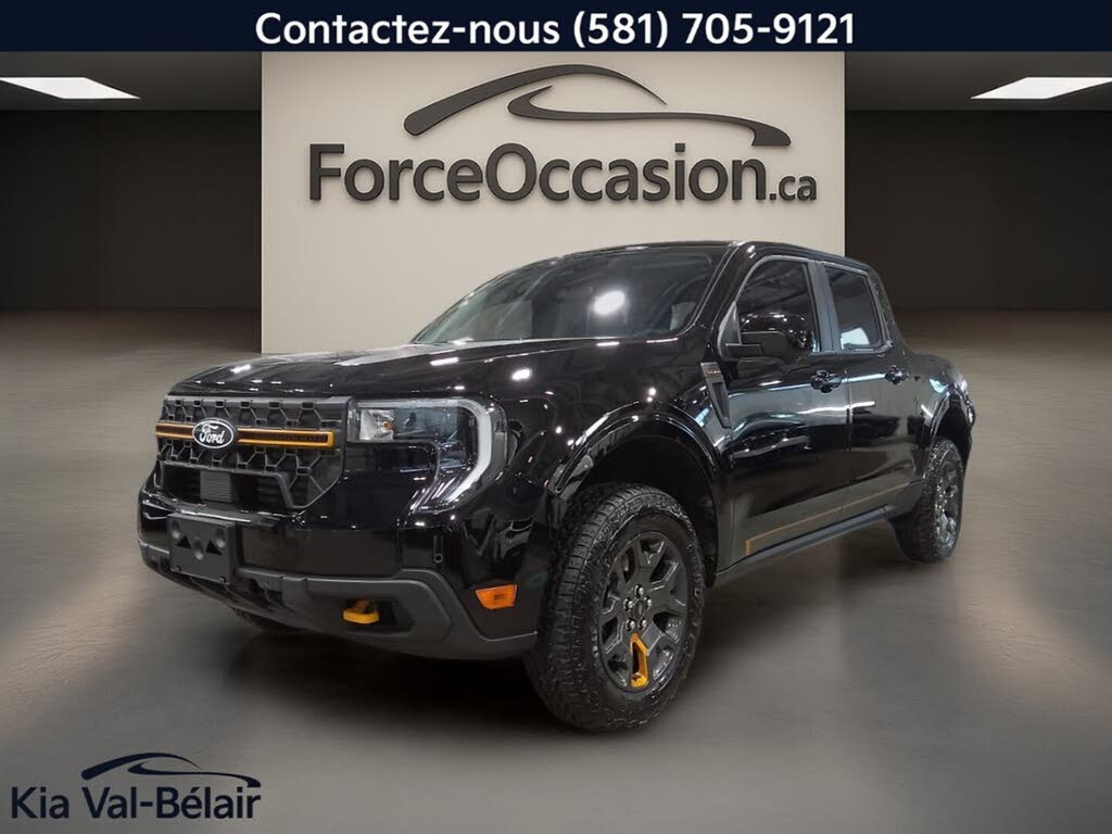 Black 2025 Ford Maverick Pickup Truck All-Wheel Drive Automatic