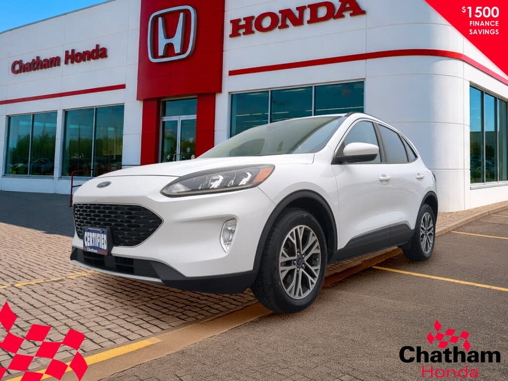 White 2020 Ford Escape SUV / Crossover All-Wheel Drive Automatic