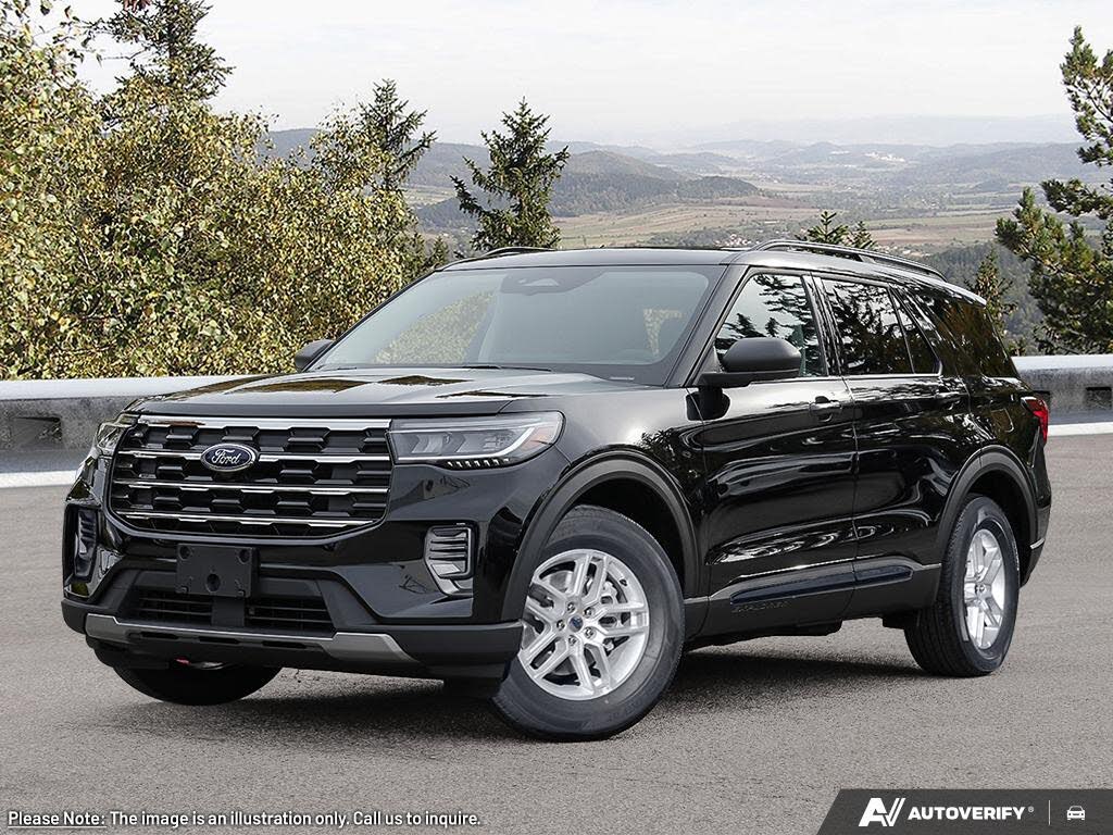 AGATE BLACK METALLIC 2026 Ford Explorer SUV / Crossover All-Wheel Drive Automatic