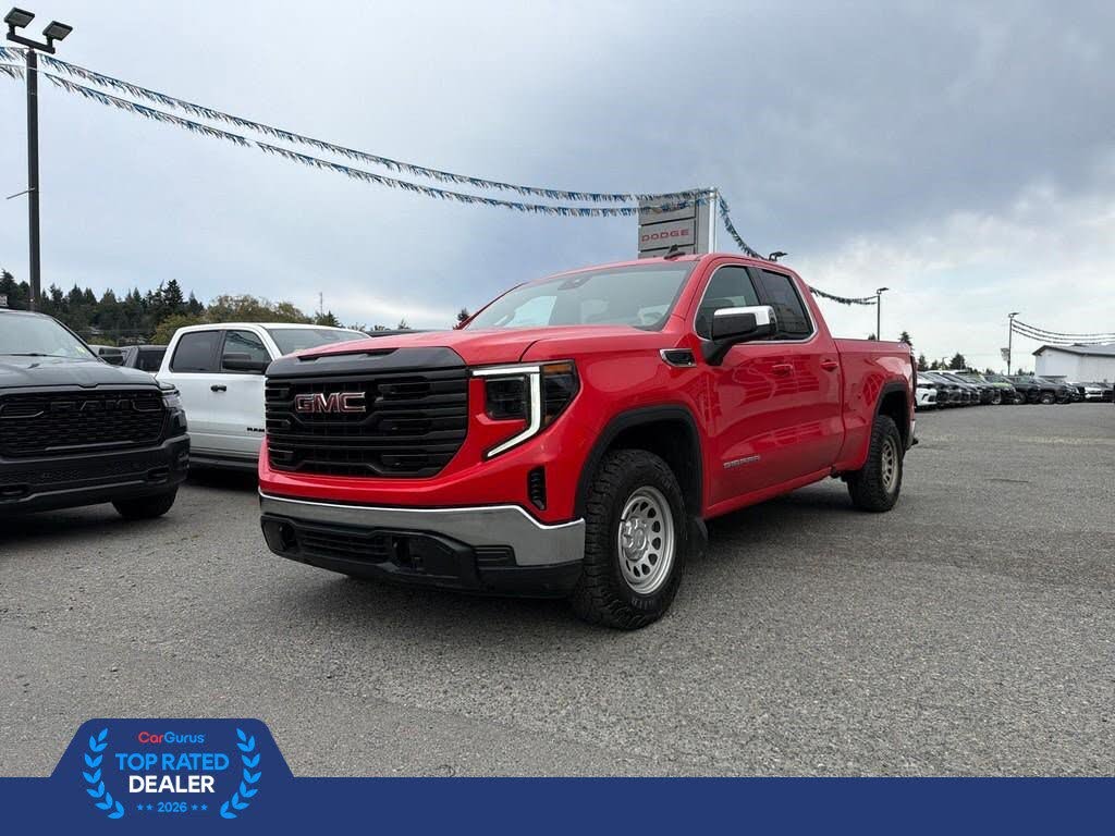 Red 2023 GMC Sierra 1500 Pickup Truck Four-Wheel Drive Automatic