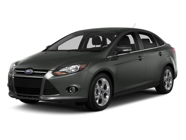 Sterling Gray Metallic 2014 Ford Focus Sedan Front-Wheel Drive 6-Speed Automatic
