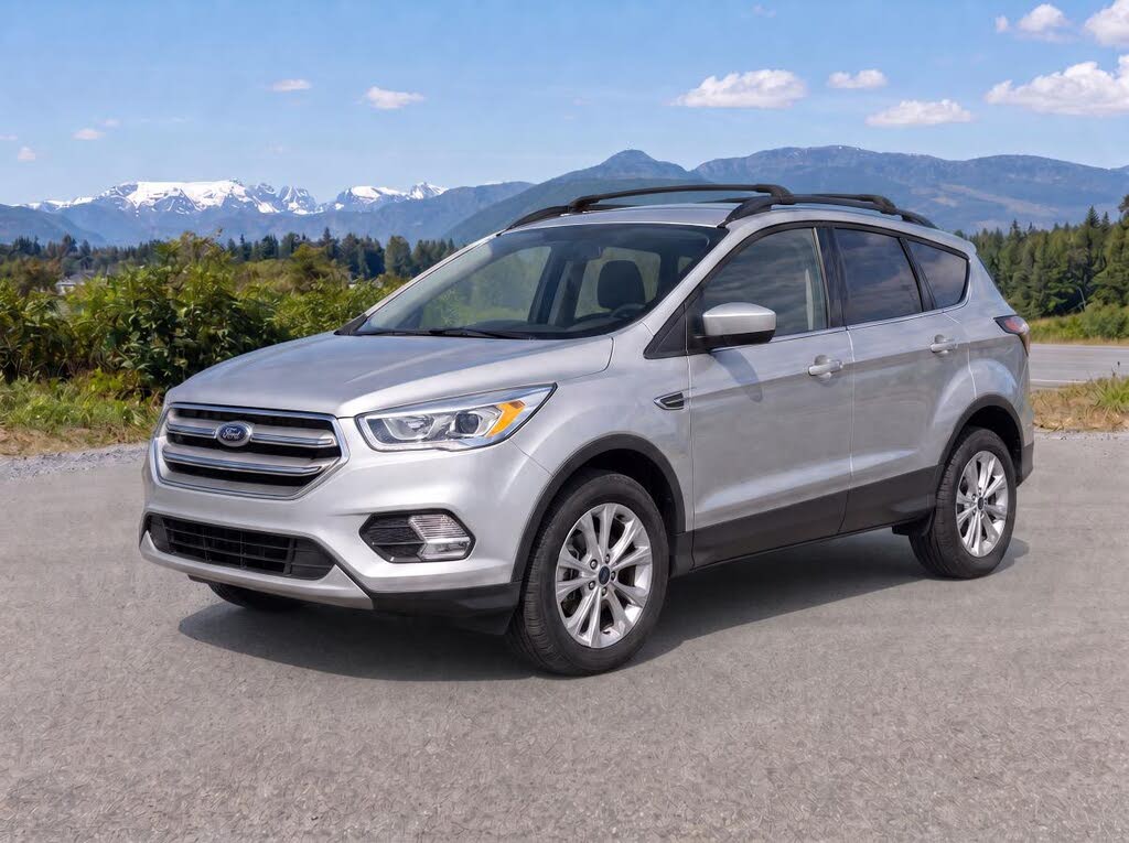 Silver 2017 Ford Escape SUV / Crossover Front-Wheel Drive Automatic