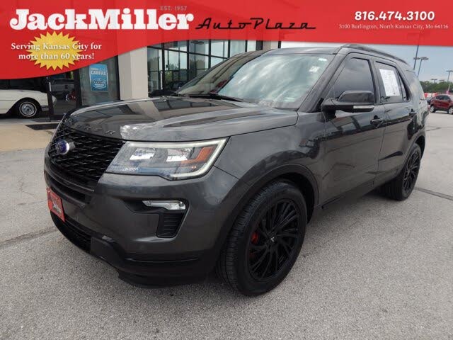 Gray (Magnetic Metallic) 2019 Ford Explorer SUV / Crossover All-Wheel Drive Automatic