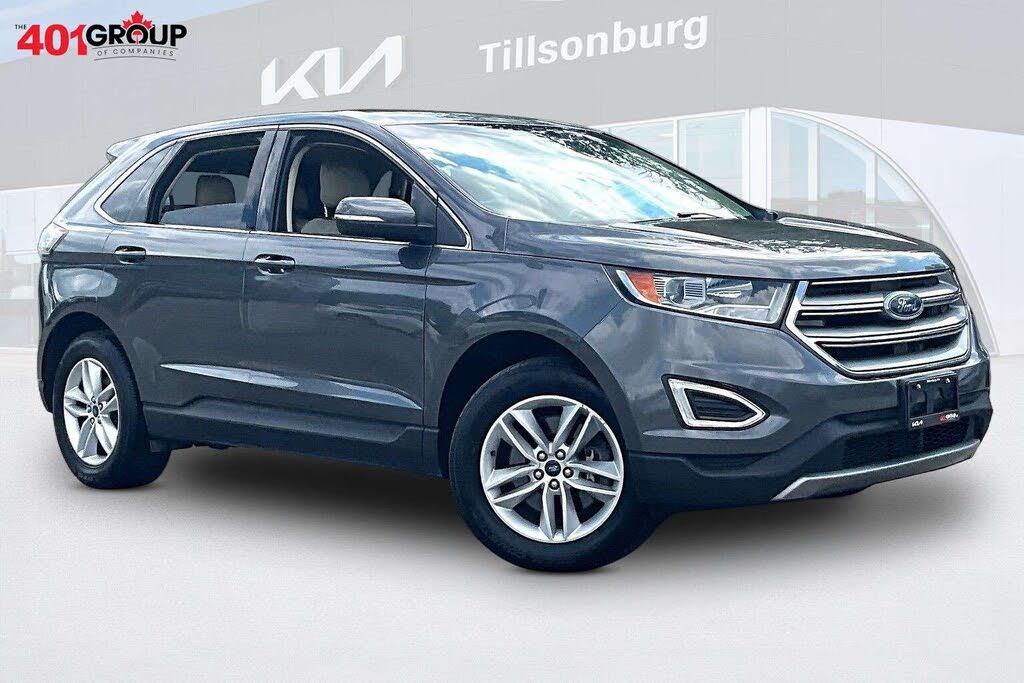 Gray 2017 Ford Edge SUV / Crossover All-Wheel Drive Automatic