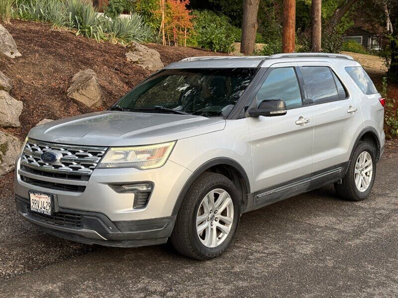 Ingot Silver 2018 Ford Explorer SUV / Crossover All-Wheel Drive 6-Speed Automatic
