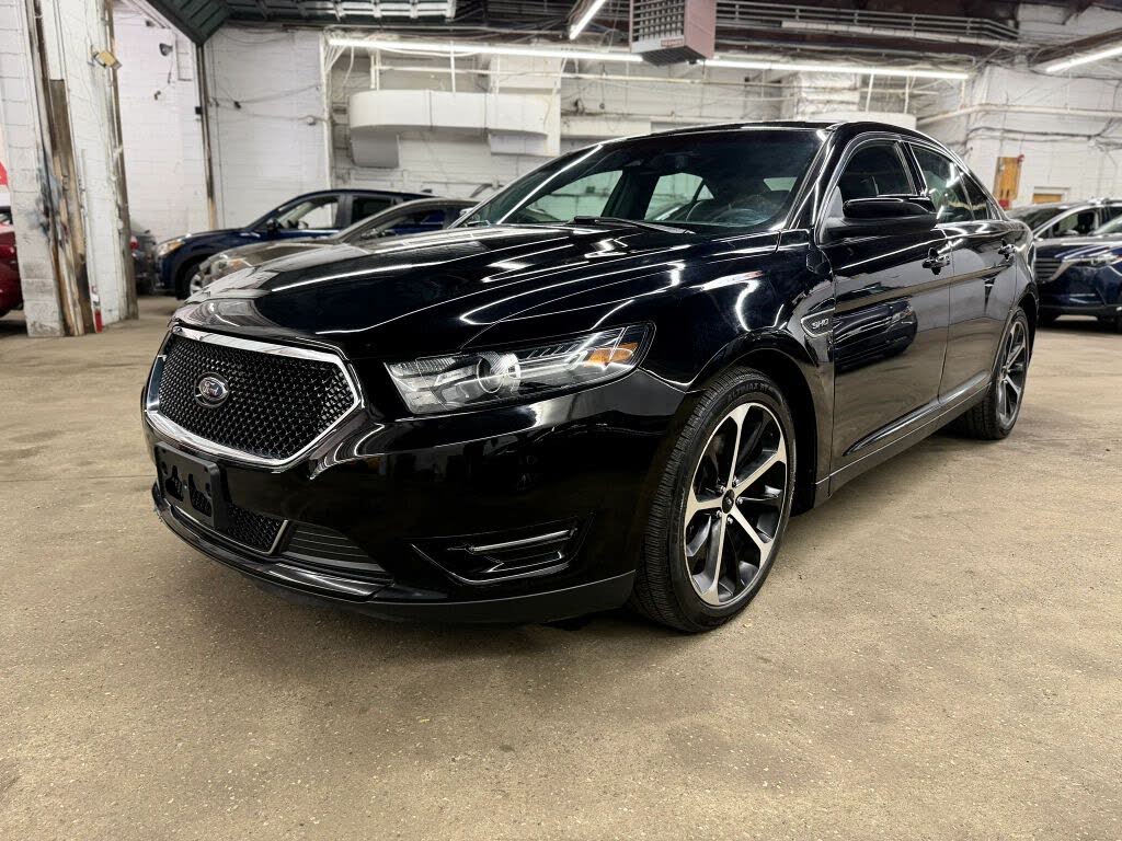 Black 2016 Ford Taurus Sedan All-Wheel Drive Automatic