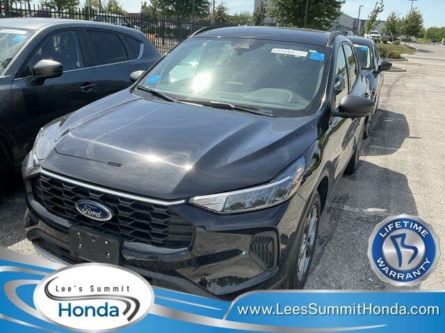 Agate Black Metallic 2025 Ford Escape SUV / Crossover All-Wheel Drive 8-Speed Automatic