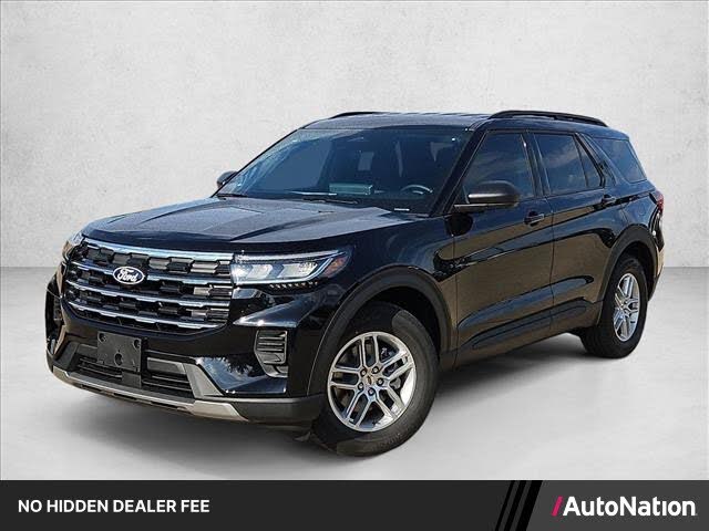 Agate Black Metallic 2027 Ford Explorer SUV / Crossover Rear-Wheel Drive Automatic