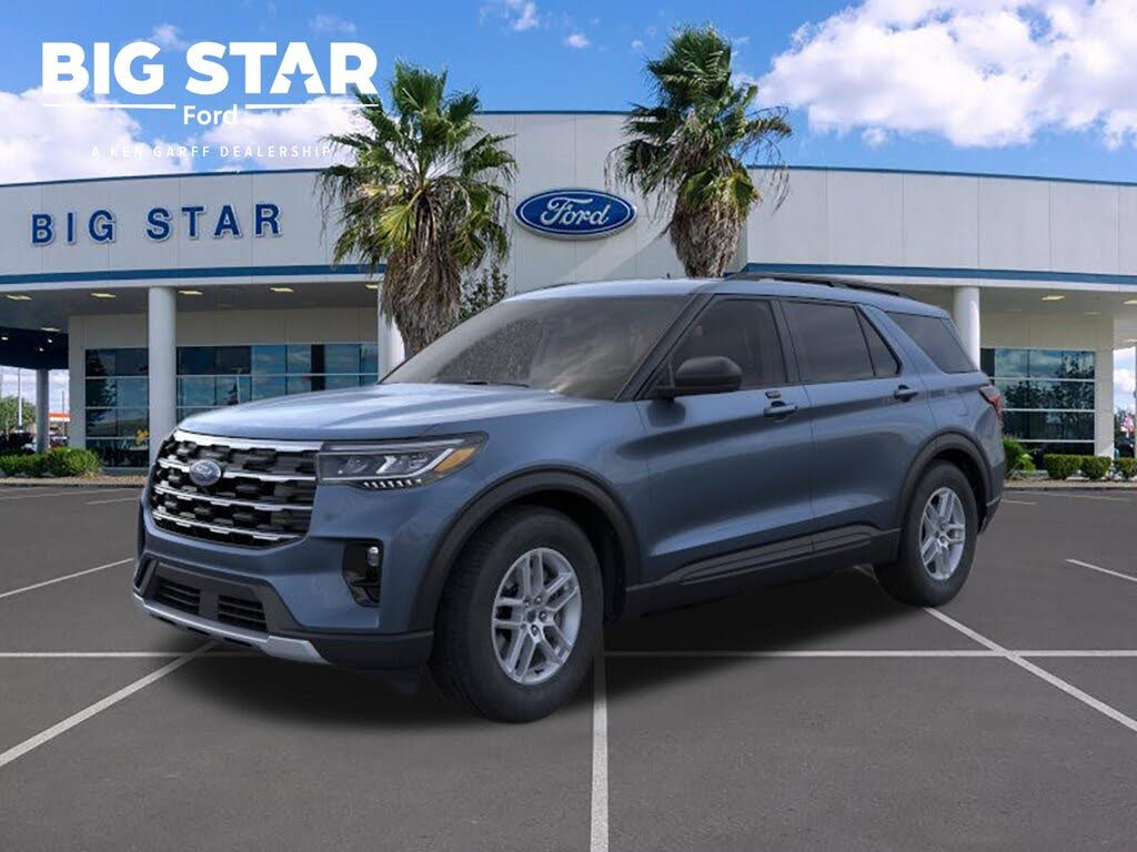 Blue 2026 Ford Explorer SUV / Crossover Rear-Wheel Drive Automatic