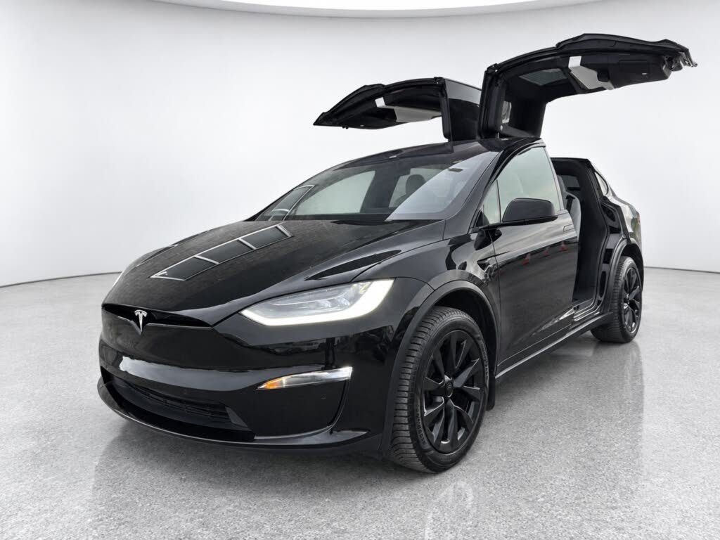 Black 2022 Tesla Model X SUV / Crossover All-Wheel Drive Automatic