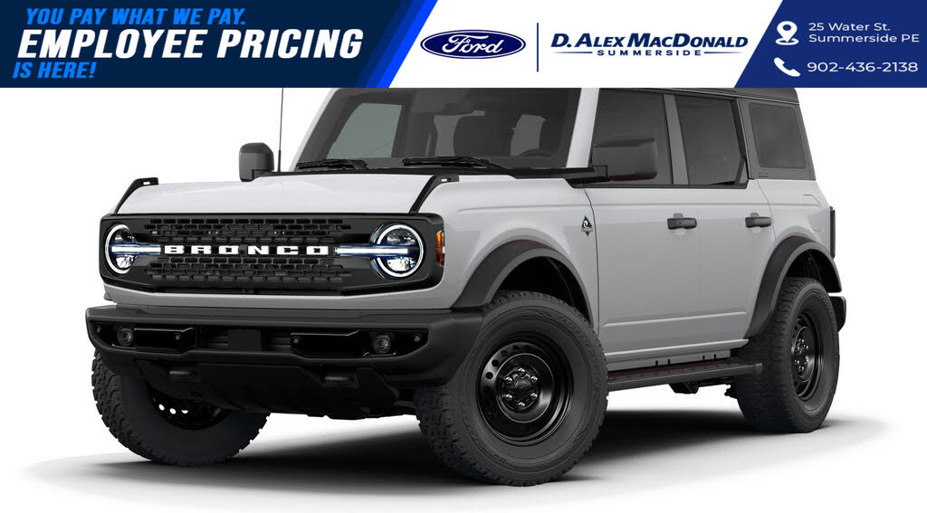 Gray (AVALANCHE GREY) 2026 Ford Bronco SUV / Crossover Four-Wheel Drive Automatic