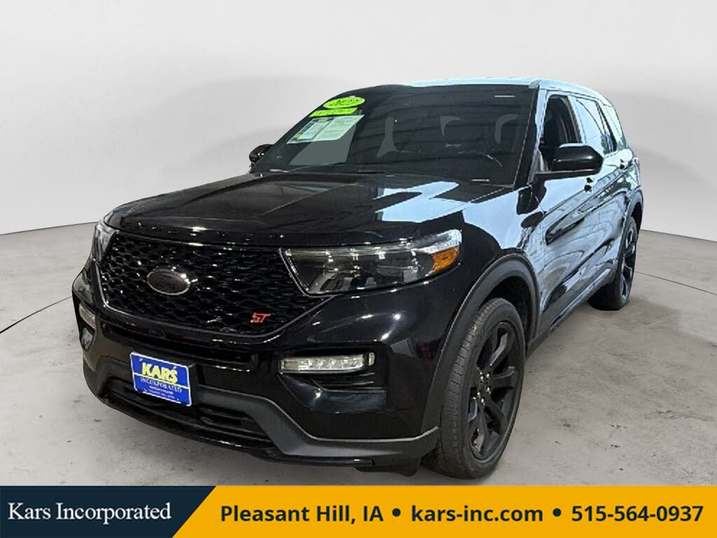 Black 2022 Ford Explorer SUV / Crossover All-Wheel Drive Automatic