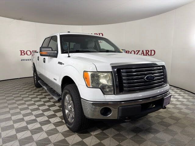 Black 2012 Ford F-150 Pickup Truck Four-Wheel Drive 6-Speed Automatic
