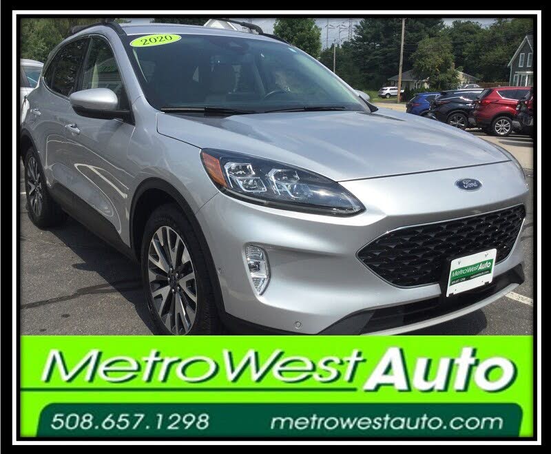 Silver 2020 Ford Escape SUV / Crossover All-Wheel Drive Automatic