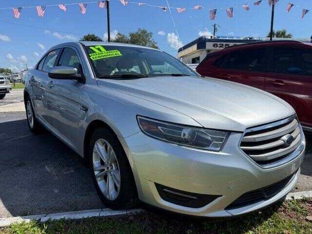 Silver 2017 Ford Taurus Sedan Front-Wheel Drive Automatic