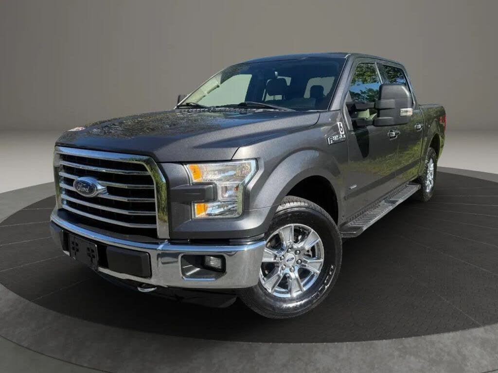 Gray 2017 Ford F-150 Pickup Truck Four-Wheel Drive 6-Speed Automatic