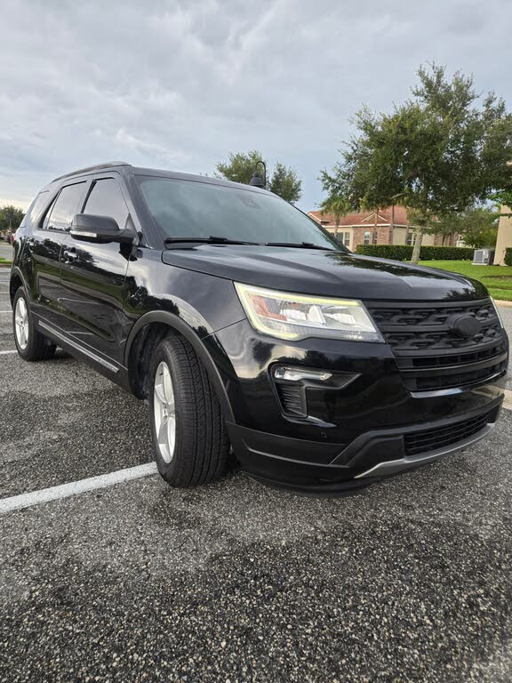 Black 2018 Ford Explorer SUV / Crossover Front-Wheel Drive Automatic