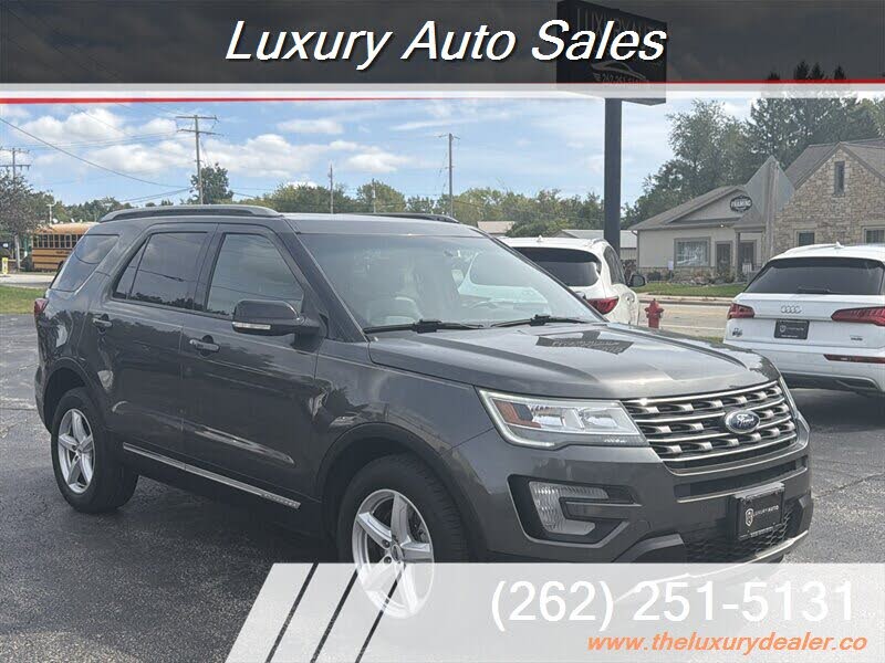 Gray (Magnetic) 2016 Ford Explorer SUV / Crossover All-Wheel Drive Automatic