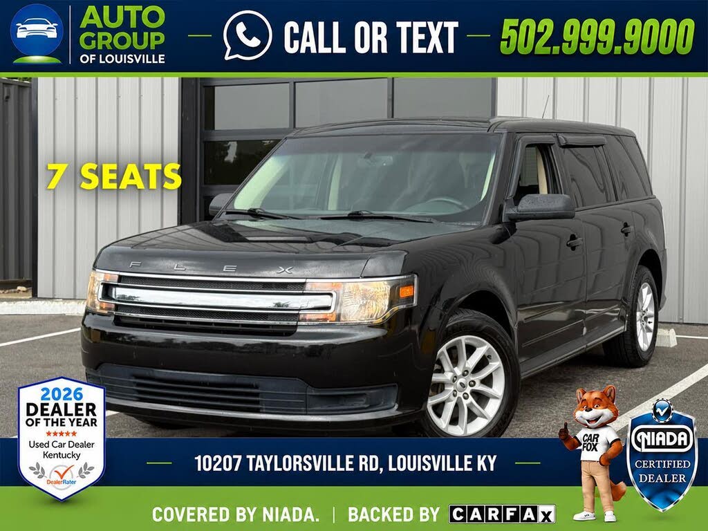 Black 2014 Ford Flex SUV / Crossover Front-Wheel Drive Automatic